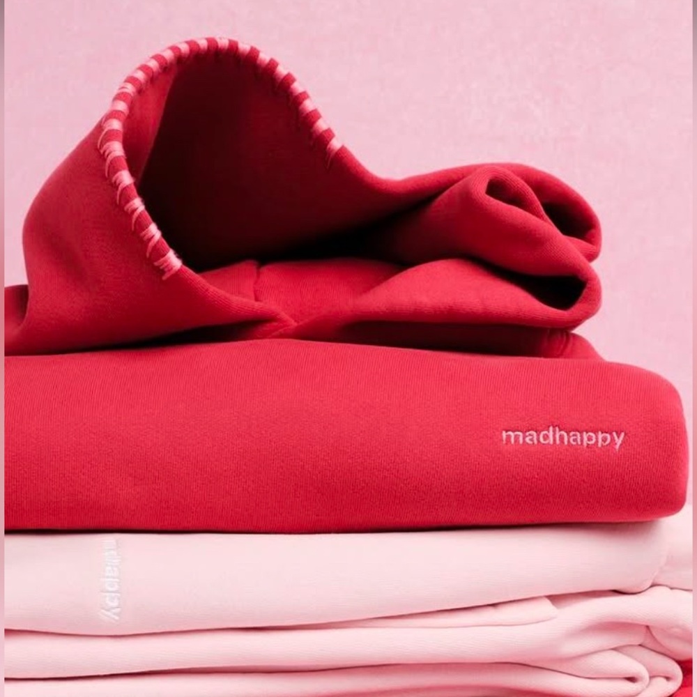 Valentine’s Day Madhappy Classics Fleece Hoodie Cardinal